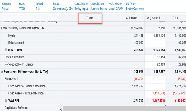 Accès à la trace depuis Administration fiscale Accès à la trace depuis Administration fiscale