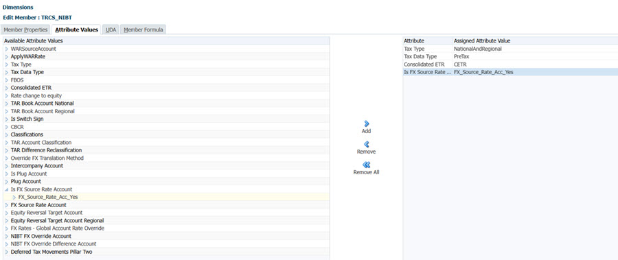 Facultatif : balisage des mouvements source pour les comptes source