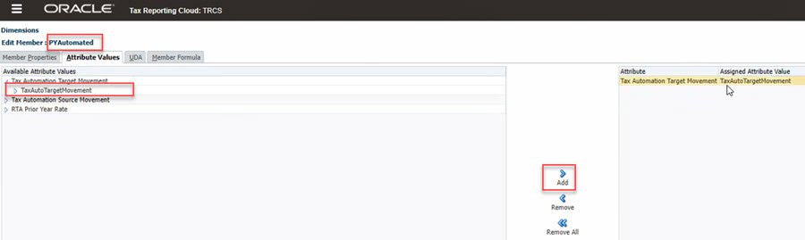 Affecter des attributs