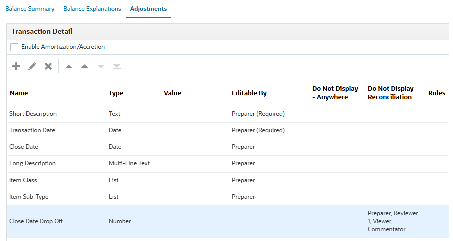 Esempio di utilizzo di un attributo calcolato per scaricare le transazioni