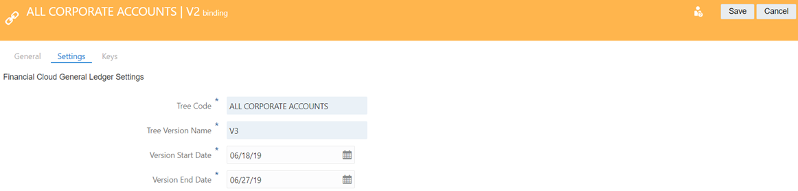 screenshot che mostra la schermata delle impostazioni delle associazioni con i campi modificabili indicati nella procedura