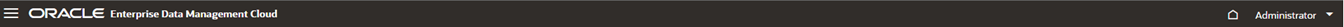 screenshot dell'intestazione globale