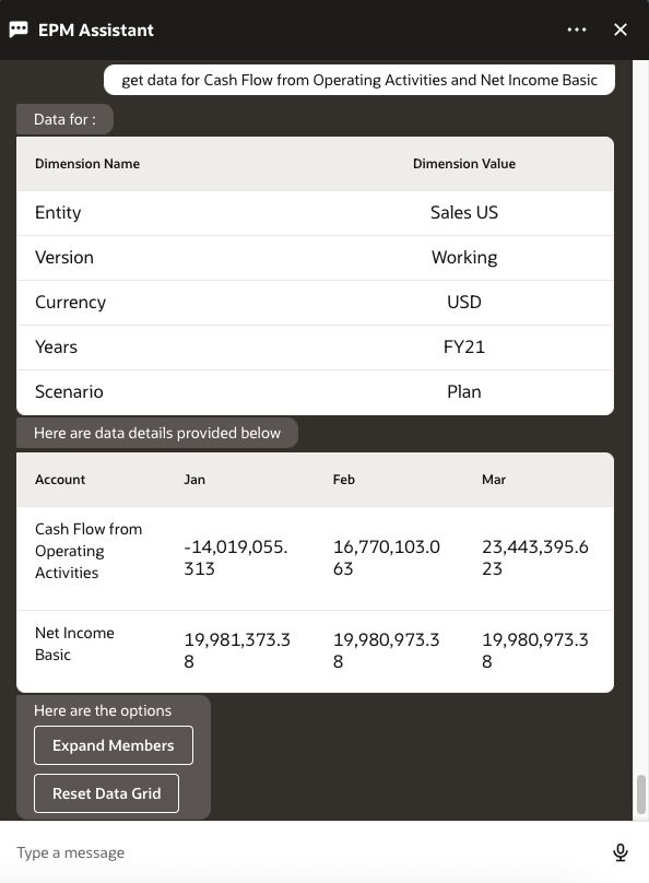 Intento get data (Recupera dati) per la modifica dei membri