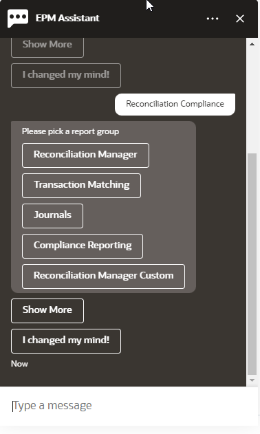 Generazione report AR 2