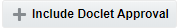 Includi approvazione doclet