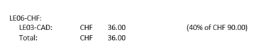 Esempio 3 di equity pick-up