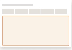 Layout del dashboard a un pannello