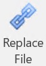 「ファイルの置換」ボタン