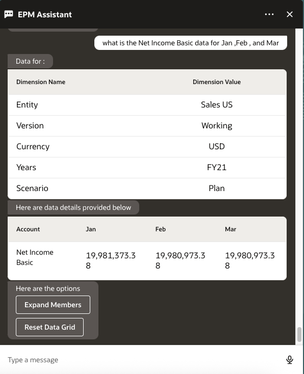 여러 멤버에 대한 데이터 가져오기 인텐트