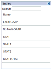 소스 다중 GAAP 선택