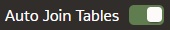 Botão de Alternância de Junção Automática de Tabelas