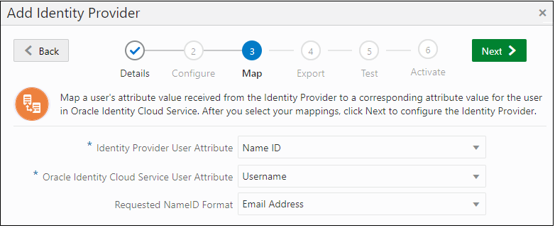 Adicionar Tela de Mapa dos Provedores de Identidades