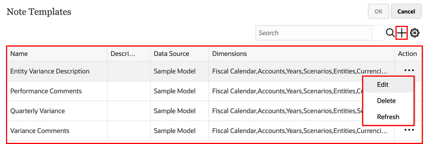 gerenciando modelos de observação para entrada de grade em linha