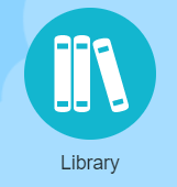 ícone biblioteca