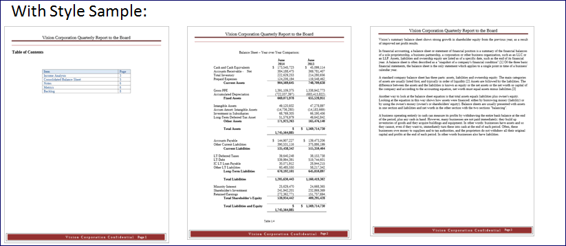 Com Amostra de Estilo Com Amostra de Estilo