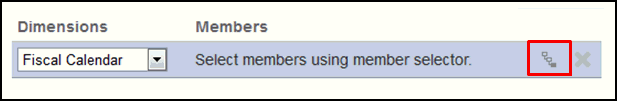 Ícone de seletor de membro na caixa de diálogo Extrair Dados Parciais