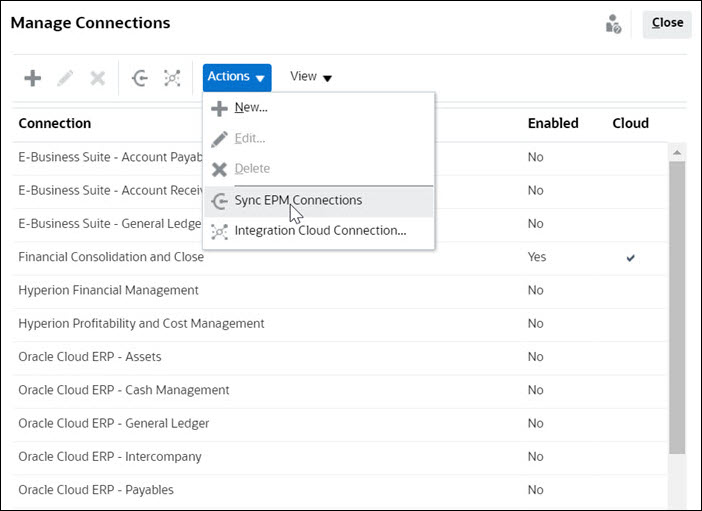 Gerenciar Conexões do Task Manager