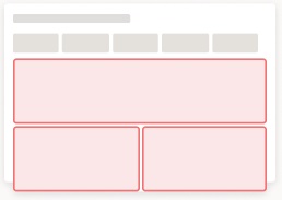 layout de dashboard com 3 Painéis