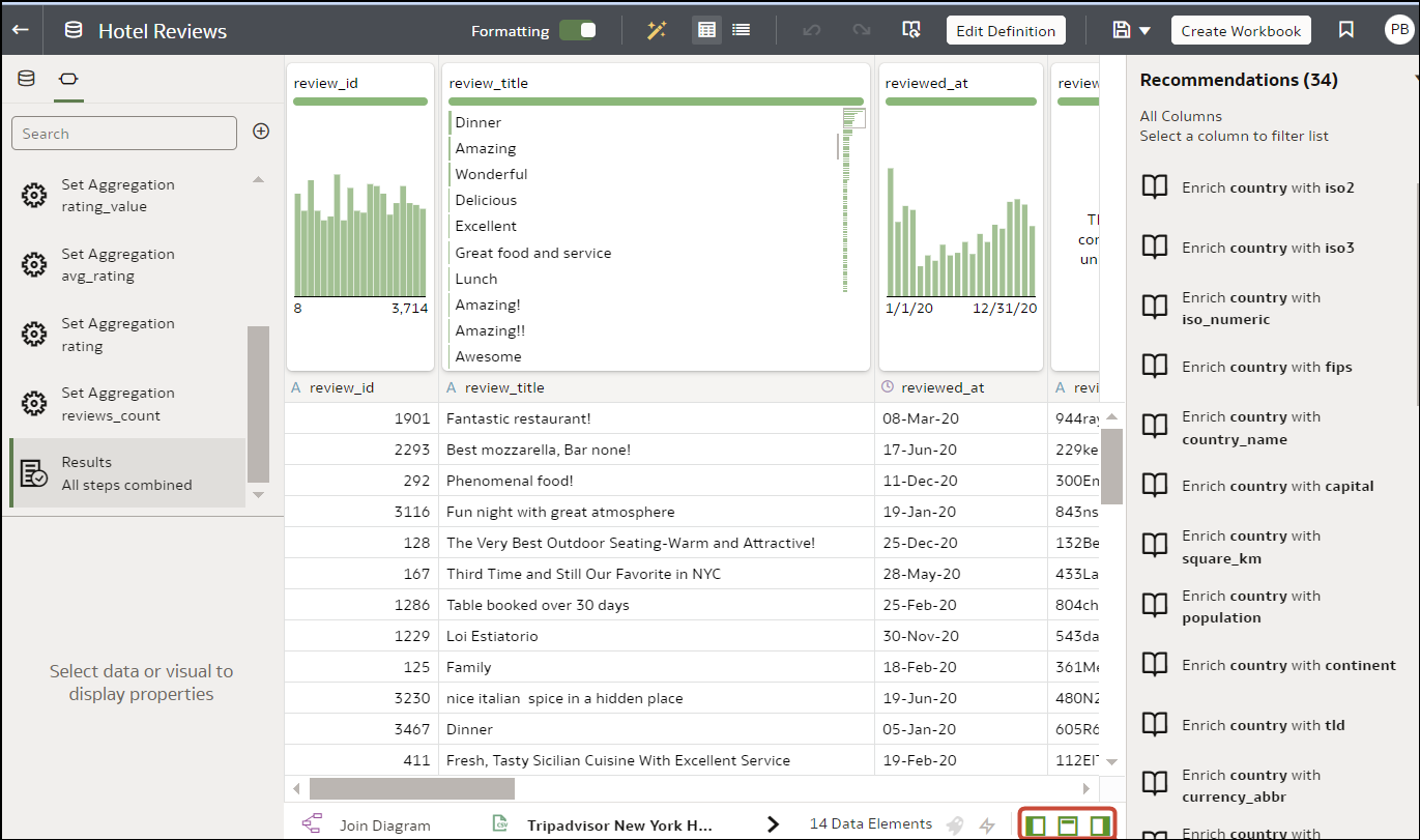 Oracle analytics desktop