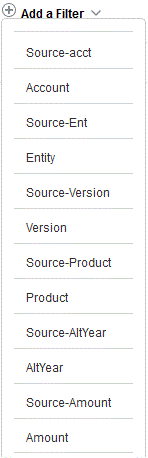 图中显示了“添加筛选器”下拉列表。