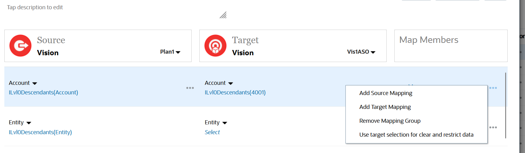 图中显示了&ldquo;映射&rdquo;页。