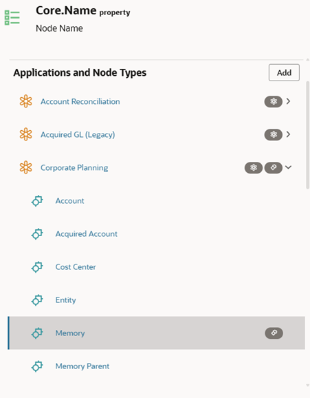 螢幕擷取畫面顯示「特性」頁面中的展開按鈕 螢幕擷取畫面顯示「特性」頁面中的展開按鈕