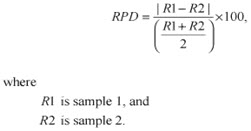 RPD 公式