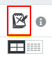 The Hide Scratchpad icon.