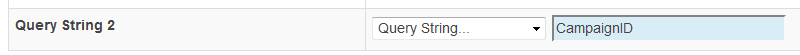 An image of the Query String field.