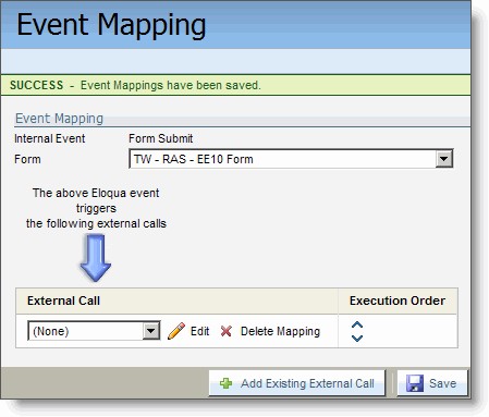 An image of the External Call section.
