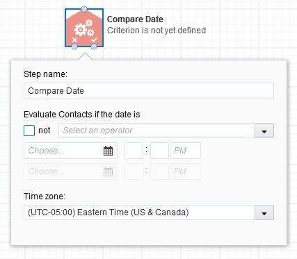 An image of the Compare Date element.