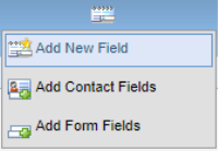 An image of the Custom Object Record Fields menu