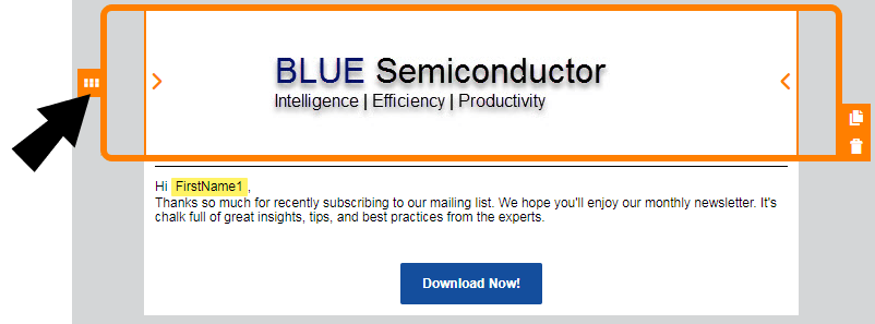 An image illustrating the drag handle