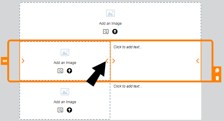 An image showing how the columns are resized