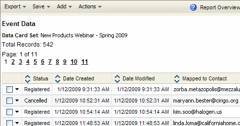 An image of the Event Data.