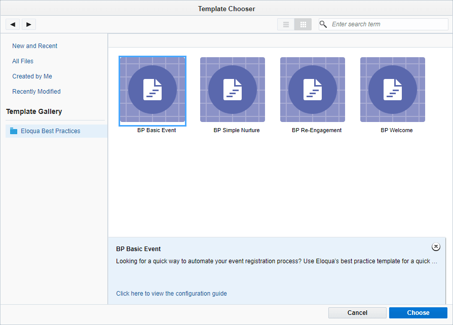 An image showing the campaign best practice tempaltes