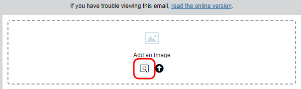 An image highlighting the browse button