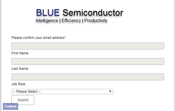 An image showing the form on the page with guidelines