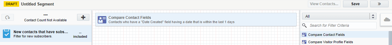 An image of the finished segment