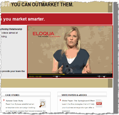 An image of a hyperlinked video.