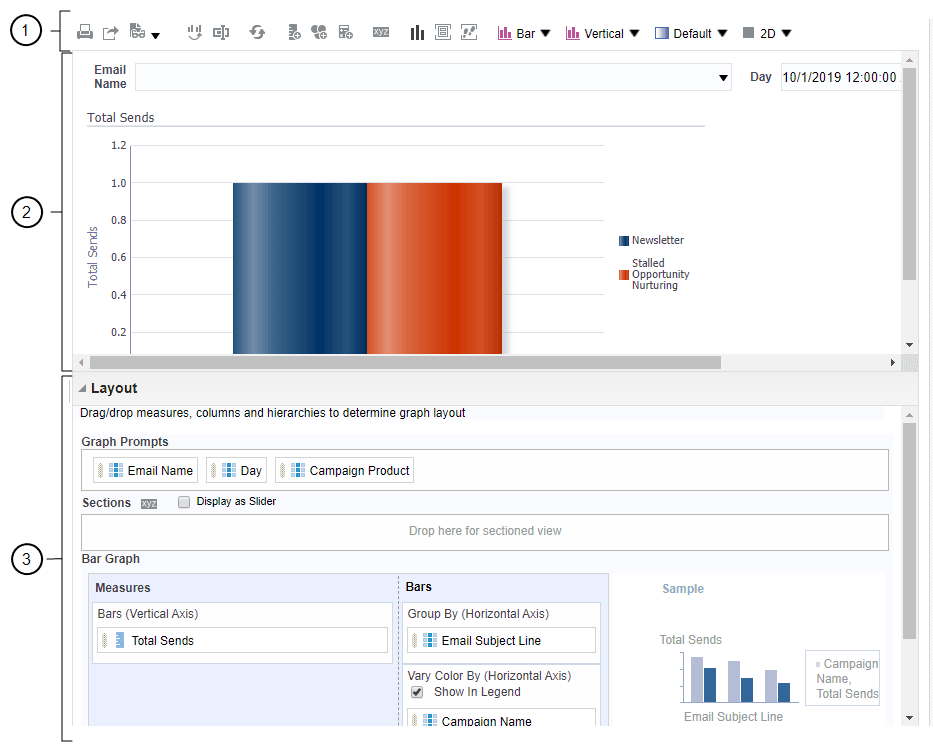 An image showing the Graph in edit mode