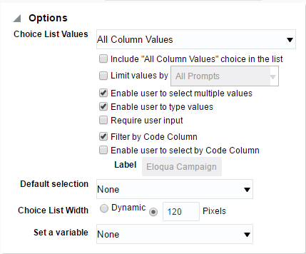 This image shows the New Prompt dialog with the prompt options showing