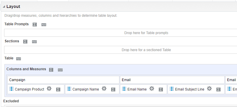 An image of the Layout panel