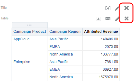 An image of the Title and Table views.