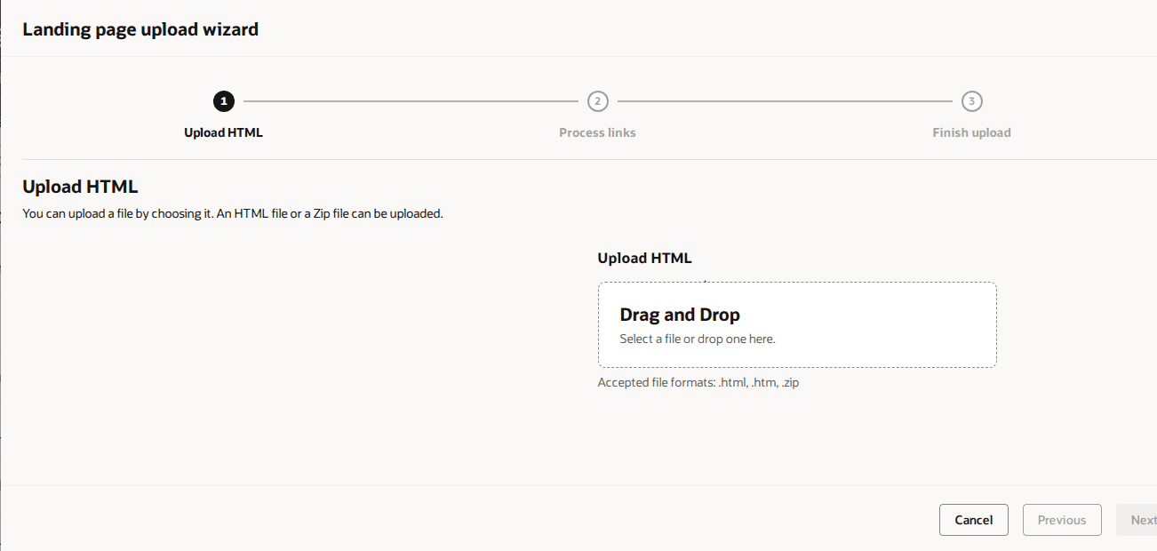 An image of the Source Editor for landing pages