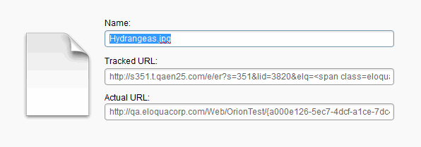 An image of a window showing the file name.
