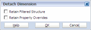 Detach Dimension dialog box.
