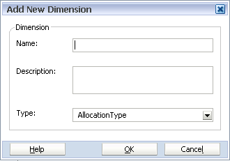 Use this dialog box to add a new dimension.