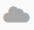 グレーの雲で表されている、クラウド・メニュー・アイコンのイメージです。