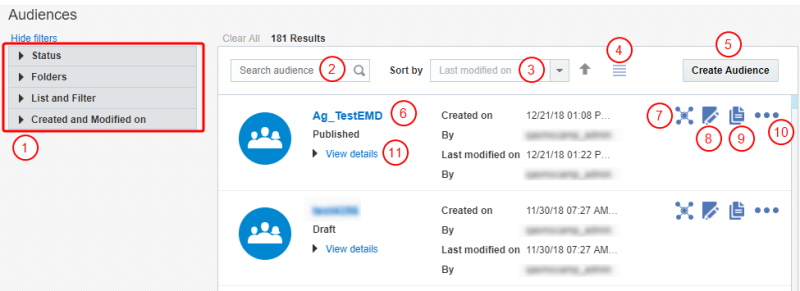 Image de la page Audiences